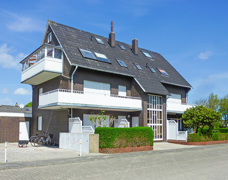 Aussenansicht Ferienwohnung Strandräuber